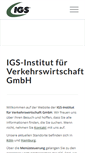 Mobile Screenshot of igs-net.de
