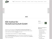 Tablet Screenshot of igs-net.de